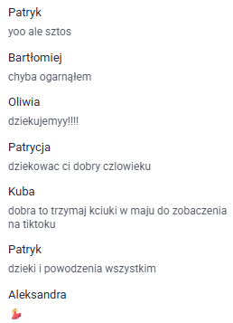 Opinia na żywo 12
